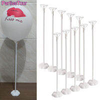 612set Balloon Stick Stand Balloon Base with Pole and Cup Table Desktop Centerpiece Holder for Birthday Party Wedding Decors