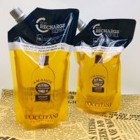 ? ส่งไว ?     LOccitane Almond Shower Oil 500  ml.   ( Refill  EXP. 2023 - 2024 ) ผลิตภัณฑ์ทำความสะอาดร่างกาย