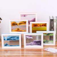 3D Flowing Sand Picture Widely Applied Glass Natural Landscape Dynamic Sand Picture for Hotel