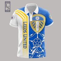 2023 new style1 ARRIVE design Leeds-United F.C 3D high-quality polyester quick drying 3D polo shirt,   style66xl (contact online for free customization of name)