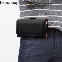 【CW】 Luxury Waist Clip Leather Magnetic for Iphone