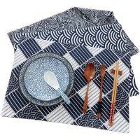 【CC】 Japanese-style PlacematFood Photo Background Napkin Baking Props Home Dining Decorate Tablecloth