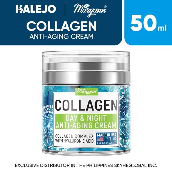 NEW Maryann Collagen Day and Night Anti Aging Cream Complex with