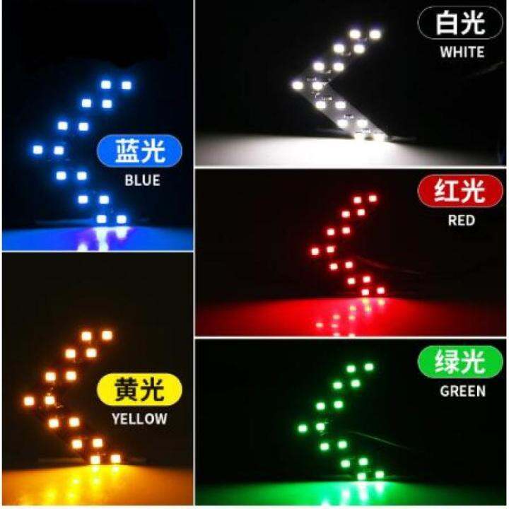 xinsu-ไฟเลี้ยว-led-2ชิ้น12v-สำหรับรถยนต์ไฟบอกสถานะลูกศร-led-14smd-สำหรับกระจกมองหลังรถยนต์