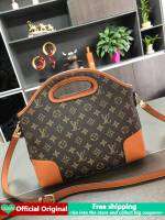 【ของแท้】 Lv กระเป๋าถือสลิงกระเป๋าสำหรับสตรีในการขายเดิมหนัง PU ตัวอักษรพิมพ์ข้ามร่างกายกระเป๋าสะพาย2022ใหม่ที่มีคุณภาพสูงแฟชั่นผู้หญิงสำนักงานกระเป๋าเอกสารกระเป๋าเดินทางกระเป๋าจับขนาดใหญ่เหมาะสำหรับการช้อปปิ้งท่องเที่ยวจัดเลี้ยง