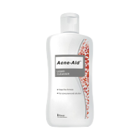 Acne-Aid Liquid Cleanser 100 ml.(สีแดง) - สบู่เหลวล้างหน้าสำหรับผู้เป็นสิวง่าย