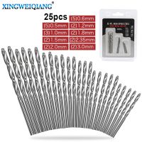 [COD] High-speed steel titanium-plated twist bit straight shank 10pcs/25pcs round text play punching