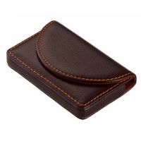 【CW】▫﹉  Wholesale New Card Holder Id Holders Fashion Metal Aluminum Business Credit Leather Bank