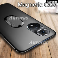 Auroras เคส Huawei Nova 9SE Nova 9เคสโทรศัพท์แบบเต็มรูปแบบกันกระแทกแหวนแม่เหล็กเคสแบบตั้งได้ Huawei Nova9 SE เคสฝาพับ360 ° แบบแหวนที่ยึดในรถ