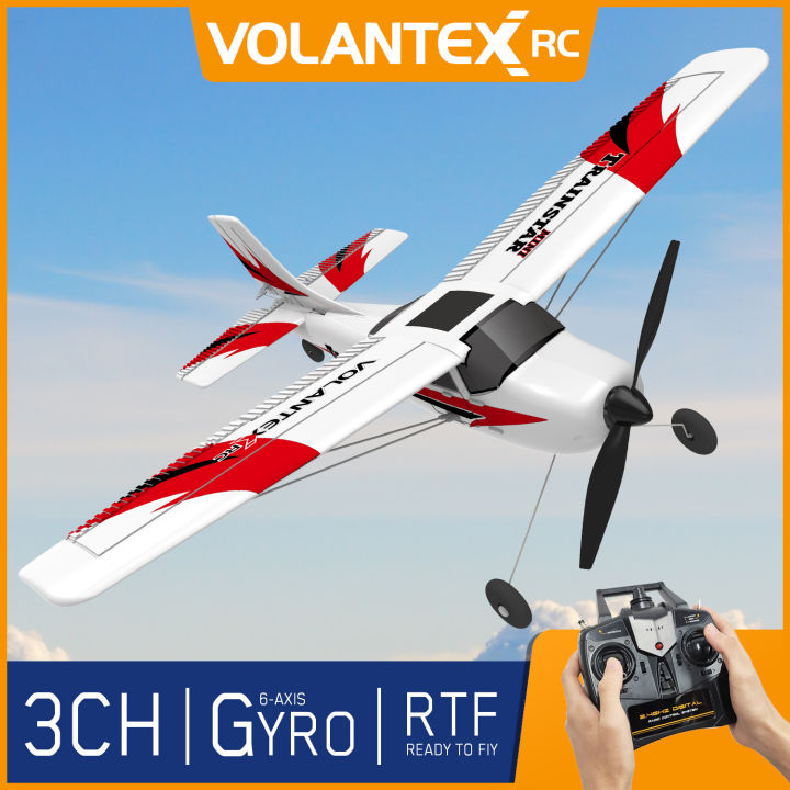 volantex-rc-เครื่องบินมินิ-trainstar-2-4ghz-3ch-3ระดับการควบคุมการบินของเล่นว่าวบินปีกคงที่สำหรับผู้เริ่มต้น761-1-pnp-rtf