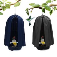 Bird Cage Cover Windproof Bird Cage Shade Round Cage Shield Parrot Cage Cover Durable Pet Products