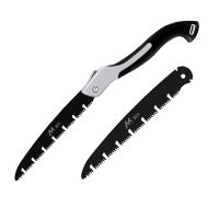 Folding Saw with 1pc Replacement Blade 250mm SK5 Steel 7TPI Wood Cutting Tools Garden Pruning Hand Saw Pruner Camping Survival