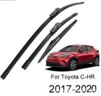 เหมาะสำหรับ Toyota C-HR CHR 26 "16" 14ด้านหน้าและด้านหลังที่ปัดน้ำฝนประตูท้ายชุดประกอบยางปัดไร้กระดูก