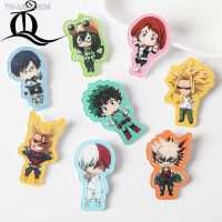 ㍿▼□ 1PCS My Hero Academia Cartoon Icons on The Pin Kawaii Icon Badge Bacges on Backpack Badges for Clothing Acrylic Badges Z51