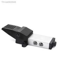 ﺴ 1PC G 1/4 quot; Air Pneumatic Foot Pedal Manual Valve 2 Position 3 Way K23R7-8