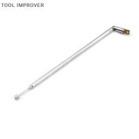 TOOL IMPROVER Metal Full-Channel AM FM วิทยุ telescopic ANTENNA 63cm ความยาว4ส่วน