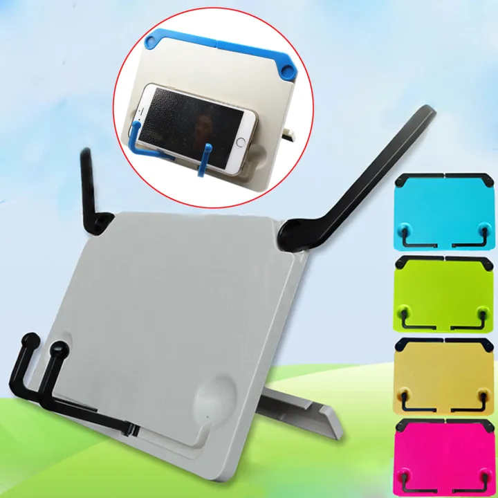 Foldable Adjustable Desktop Table Top Tablet Sheet Music Book Holder