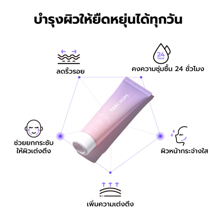 varihope-triple-collagen-premium-cream-mask-69-5-ครีมมาสก์คอลลาเจน-3-ชนิดระดับพรีเมียม-บำรุงผิวให้ยืดหยุ่นและกระจ่างใส