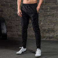 Autumn Breathable and Quick-Drying Sports Trousers Men Training Bodybuilding Zipper Pocket Fitness Joggers Running Pants