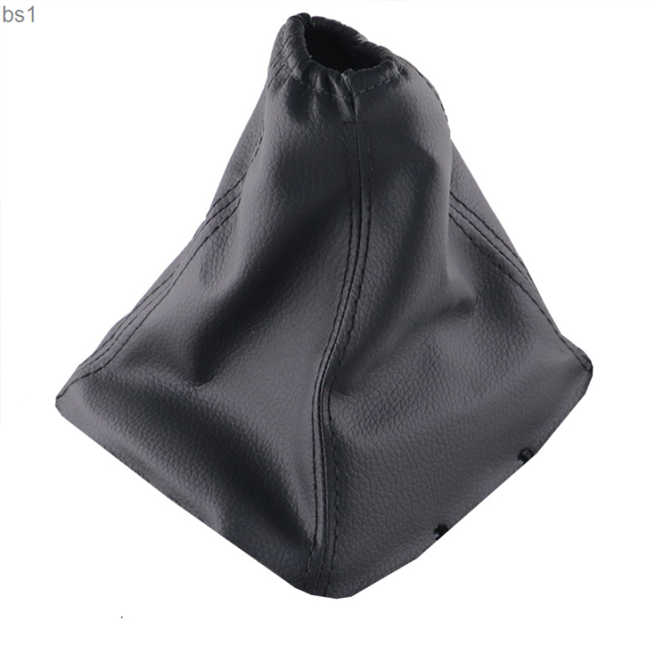 DARKMATTERX Leather E-Brake Boot Black W/ Red Stitching 2008-2021 WRX / 2008-2021 STI - Foto 5