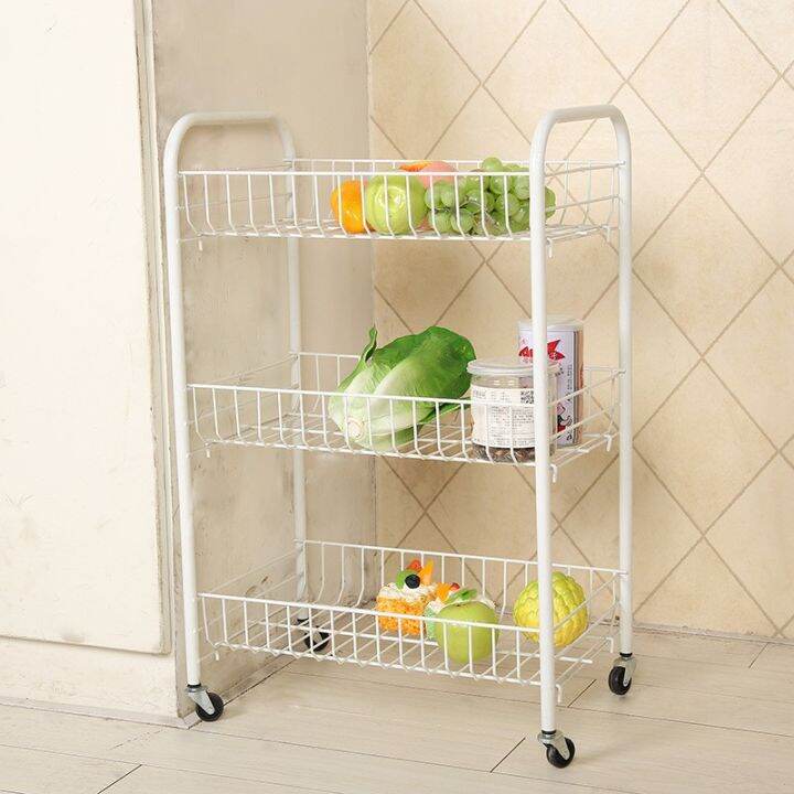 3Tier MultiPurpose Removable Kitchen Cart Storage Rack JS Lazada PH