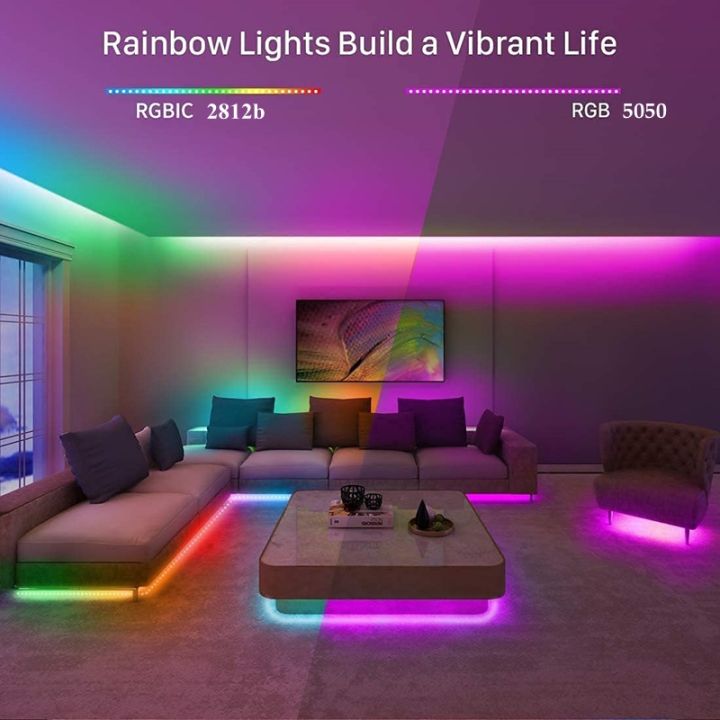 dc5v-ws2812b-led-strip-bluetooth-app-control-rgbic-ws2812b-smart-rgb-light-christmas-party-bedroom-kitchen-decoration-lamp-luces