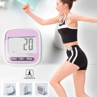 3D Pedometer เดิน Pedometer 3D Pedometer กันน้ำมัลติฟังก์ชั่กีฬาแคลอรี่นับจอแสดงผล LCD อุปกรณ์ออกกำลังกาย