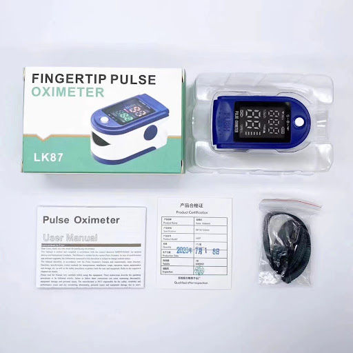 เครื่องวัดออกซิเจนปลายนิ้ว-รุ่น-lk87-pulse-oximeter-วัดออกซิเจนในเลือดและวัดชีพจร