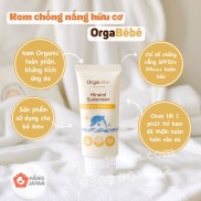 Kem chống nắng hữu cơ Orgabebe SPF 50+ PA+++ Nội địa Hàn 50g cho bé 6m+