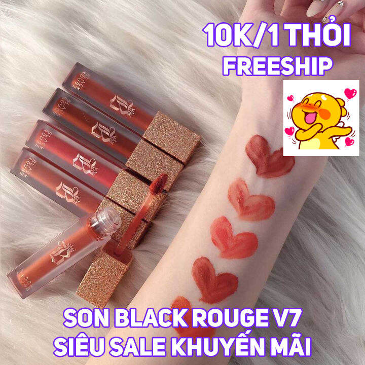 Son môi Blackrouge sẽ là vị cứu tinh cho đôi môi của bạn với chất son siêu mỏng nhẹ, lên màu đẹp và lâu trôi. Chỉ cần một thỏi son duy nhất, bạn có thể sở hữu hàng chục gam màu khác nhau để thỏa sức sáng tạo và thay đổi phong cách. Click vào hình ảnh để tìm hiểu thêm bạn nhé!