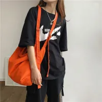 Fashion Versatile Messenger Bag Womens Large Capacity Retro Canvas Bag Students Bag Simplicity Tote Bag