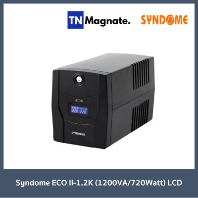 [เครื่องสำรองไฟ] Syndome ECO II-1.2K LCD (1200VA/720Watt)