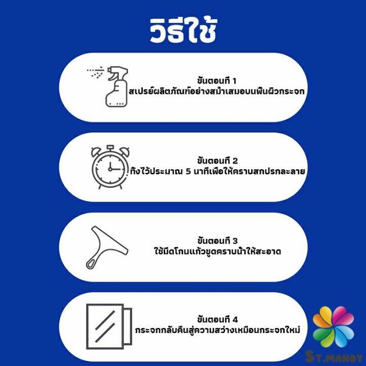 md-น้ำยาขจัดคราบน้ำบนกระจก-คราบหินปูน-คราบสบู่-ในห้องน้ำ-สูตรเข้มข้น-glass-cleaning-agent