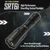 NITECORE ของแท้ SRT6i 2100LMs 5000MAh 21700แบตเตอรี่แบบชาร์จไฟได้แฟลชพร้อมไฟฉายยุทธวิธีใช้นอกสถานที่กันน้ำแหวนอัจฉริยะ