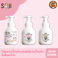 Soji โฟมอาบแห้งทำความสะอาสัตว์เลี้ยง 250 ml.