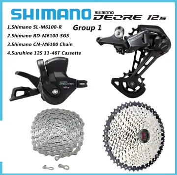 Shimano Deore M6100 CS-M6100-12 12V Cassette