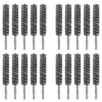 ﹊✈◆ 4X Stainless Steel Bore Brush Wire Brush For Power Drill Cleaning Wire Brush Stainless Steel Brush With Hex Shank Handle