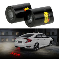 FORAUTO Car LED Projection Light Warning Tail Logo Projector Auto ke Parking Lamp STOP KEEP SPACE Sign Car-styling