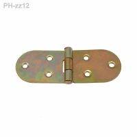 10Pcs Color Oval Hinge Work Decoration Hinge Thick 6-hole Packaging Box Iron Hinge 85x30mm