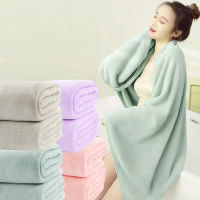 Increase Thick High-Density Coral Fleece Bath Towel Absorb And Quick-Dry Can Be Worn And Wrapped In And Child Bath Towel