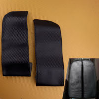 2PcsSet Black Car Center Console Armrest Cover Fit For BMW X5 E70 X6 E71 2008 2009 2010 2011 2012 2013 Carbon Fiber Style