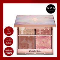 Charlotte Tilbury Glowgasm Face Palette Lovegasm พาเลตต์ 4 เฉดสีที่ประกอบไปด้วย บลัช ไฮไลท์ และบรอนเซอร์ สำหรับแต่งแต้มใบหน้า ดวงตา และพวงแก้ม