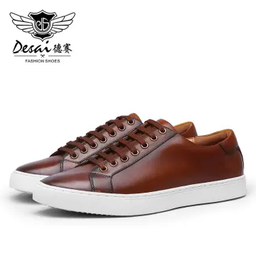 Full grain hot sale leather sneakers