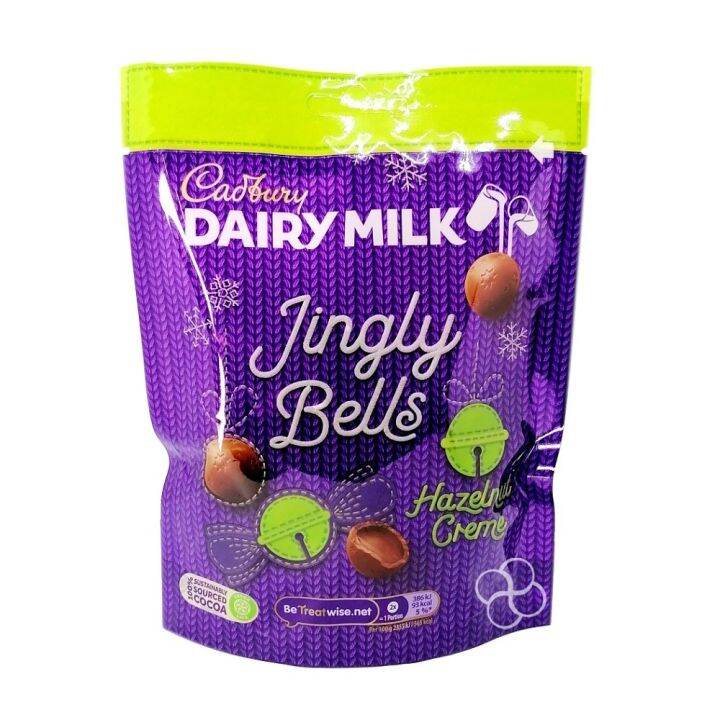 Cadbury Dairy Milk Jingly Bells Hazelnut Creme Chocolate 73g Lazada PH