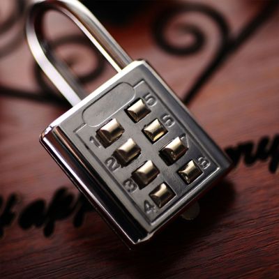 กุญแจตู้นิรภัยโลหะ IDEERT เครื่องมือการรวมรหัสบ้านรหัส Kopor Perjalanan ล็อคล็อคตัวเลข