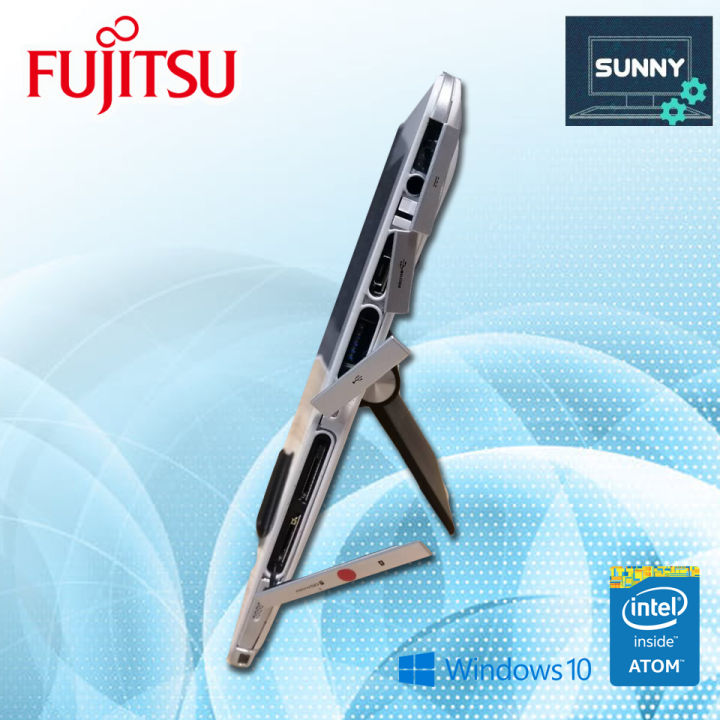 โน๊ตบุ๊ค-แท็บเล็ต-fujitsu-รุ่นarrow-q584-แรม4gb-window10-มือสองสภาพดี-สินค้าประมูลจากสำนักงานออฟฟิต