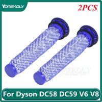 2023 NEW 2PCS Pre Motor Allergy HEPA Filter for Dyson Vacuum Cleaner DC58 DC59 DC61 DC62 DC74 V6 V7 V8 Part # 965661-01 Replacement parts