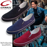 SIZE40-46 รองเท้าแฟชั่ผ้าใบสลิปออน Gambol รุ่น GB 82087