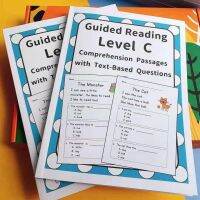 แบบฝึกหัดภาษาอังกฤษ Guided Reading หนังสือฝึกสะกดคำ 1 เล่ม แบ่งเป็น 3 ระดับ (มีเฉลยท้ายเล่ม)