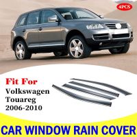 ที่บังแดด Volkswagen VW Touareg 2006-2010,ที่บังแดดรถยนต์กระจกกันฝนแผ่นครอบที่บังแดดภายนอกรถ-อุปกรณ์ตกแต่ง